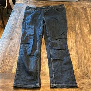 L.L. Bean Blue Straight Leg Jeans Classic Style